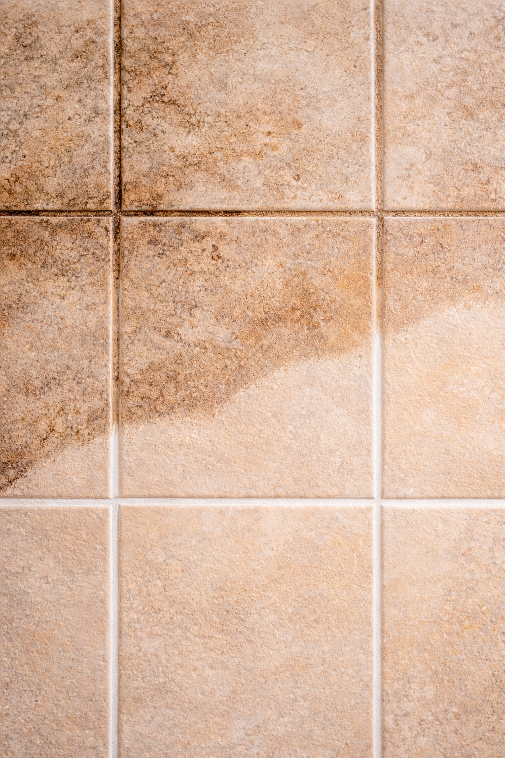 Home dirty to clean tile